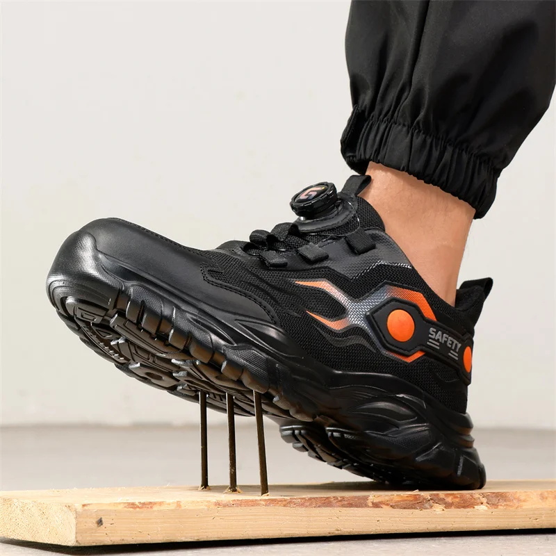 Mens Fashion Trainers - 남성용 스틸 토 작업화 패션 안전화