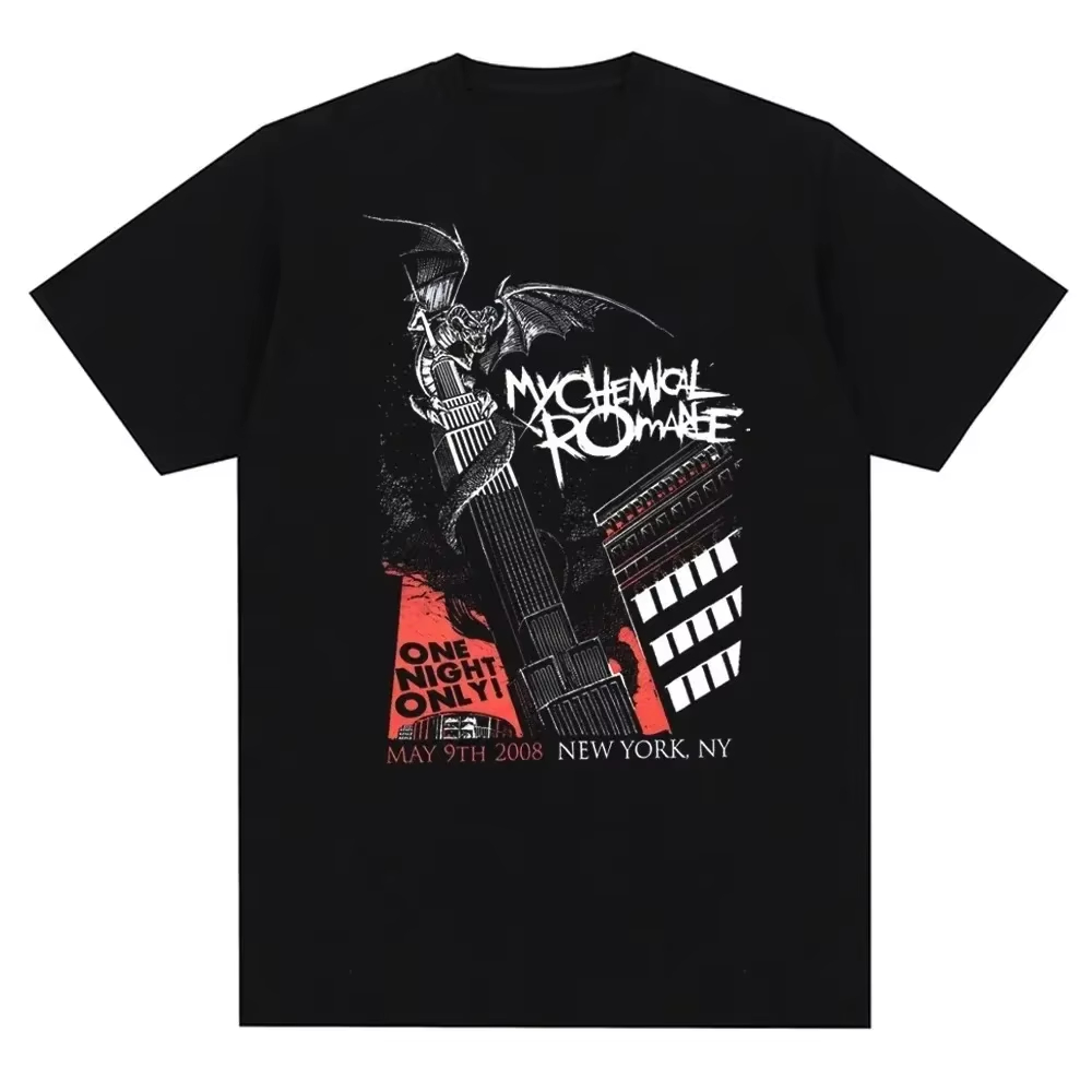 Poster Men Fashion - 2026년 출시, 남녀 공용, 다크 록