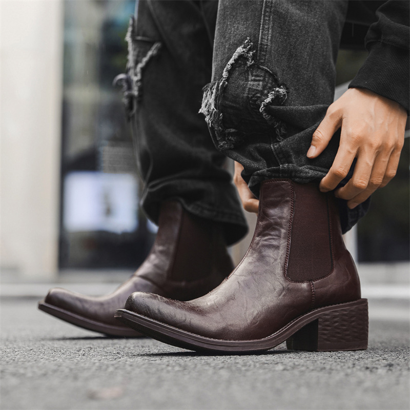Men'S Fashion News - 대형 사이즈 남성 패션 펑크 록