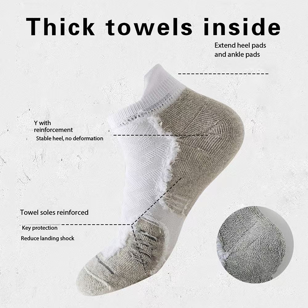 1/3쌍 전문 스포츠 숏삭스 남녀공용 두꺼운 타월 퀵  - Socks Ankle Men 리뷰 및 가격