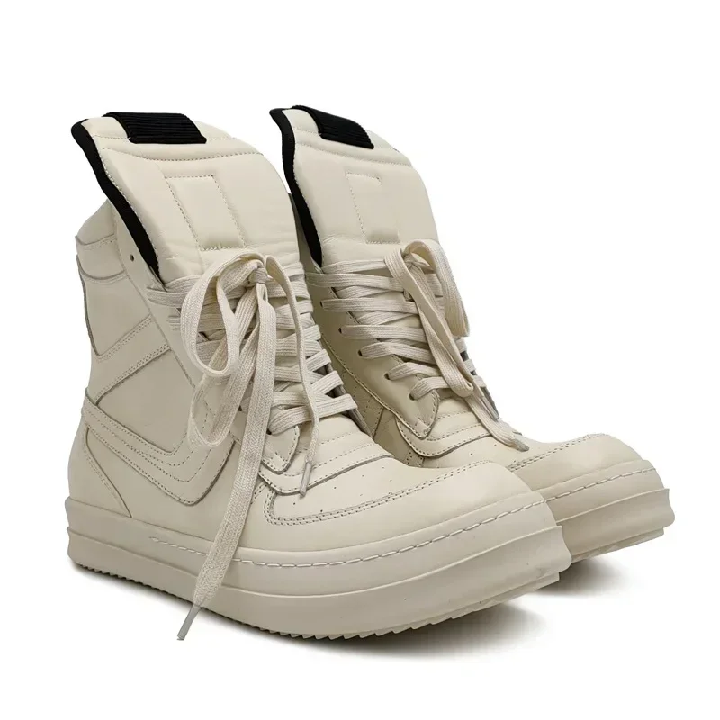 스트리트 스타일 여성 앵클 부츠 천연 가죽 고품질 남성 - Mens Fashion Trainers 리뷰 및 가격