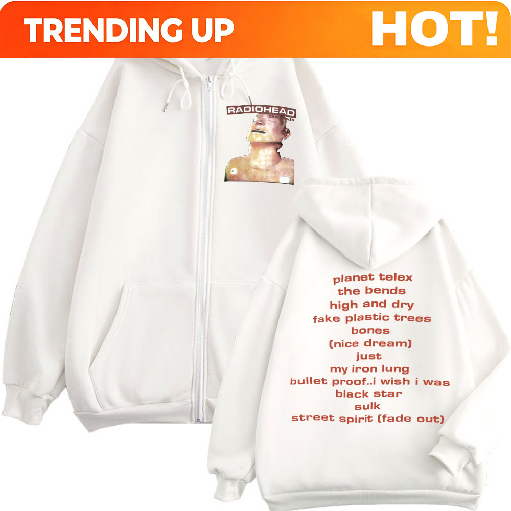 록 밴드 라디오헤드 음악 앨범 지퍼 후디 남성 여성 빈 - Mens Fashion Zip Up Hoodies 리뷰 및 가격