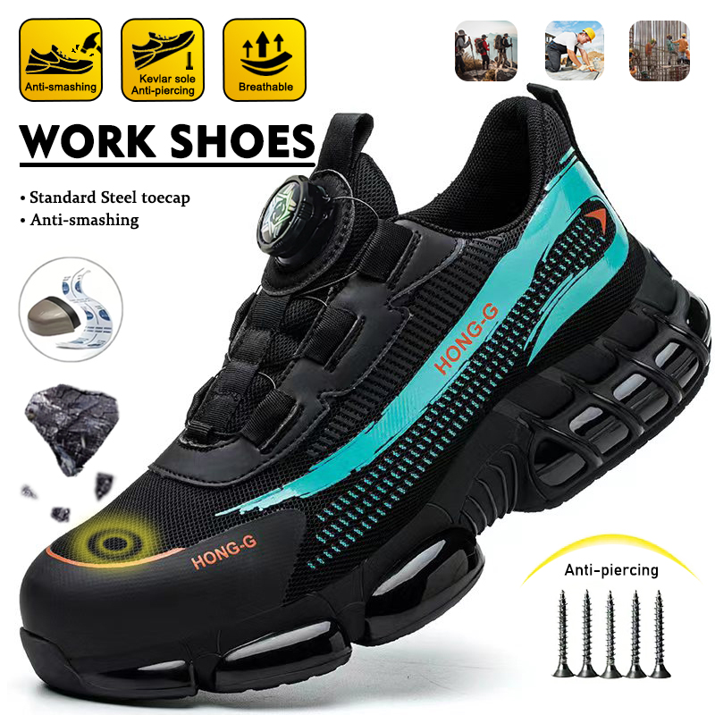 세련된 디자인의 회전 버클이 달린 작업용 부츠, 건축  - Mens Fashion Trainers 리뷰 및 가격