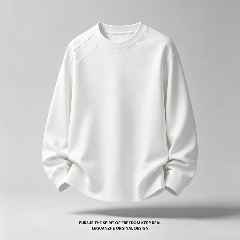 남성용 라글란 소매 긴팔 티셔츠, 넉넉한 핏, 단색,  - Men'S Fashion T Shirts 리뷰 및 가격