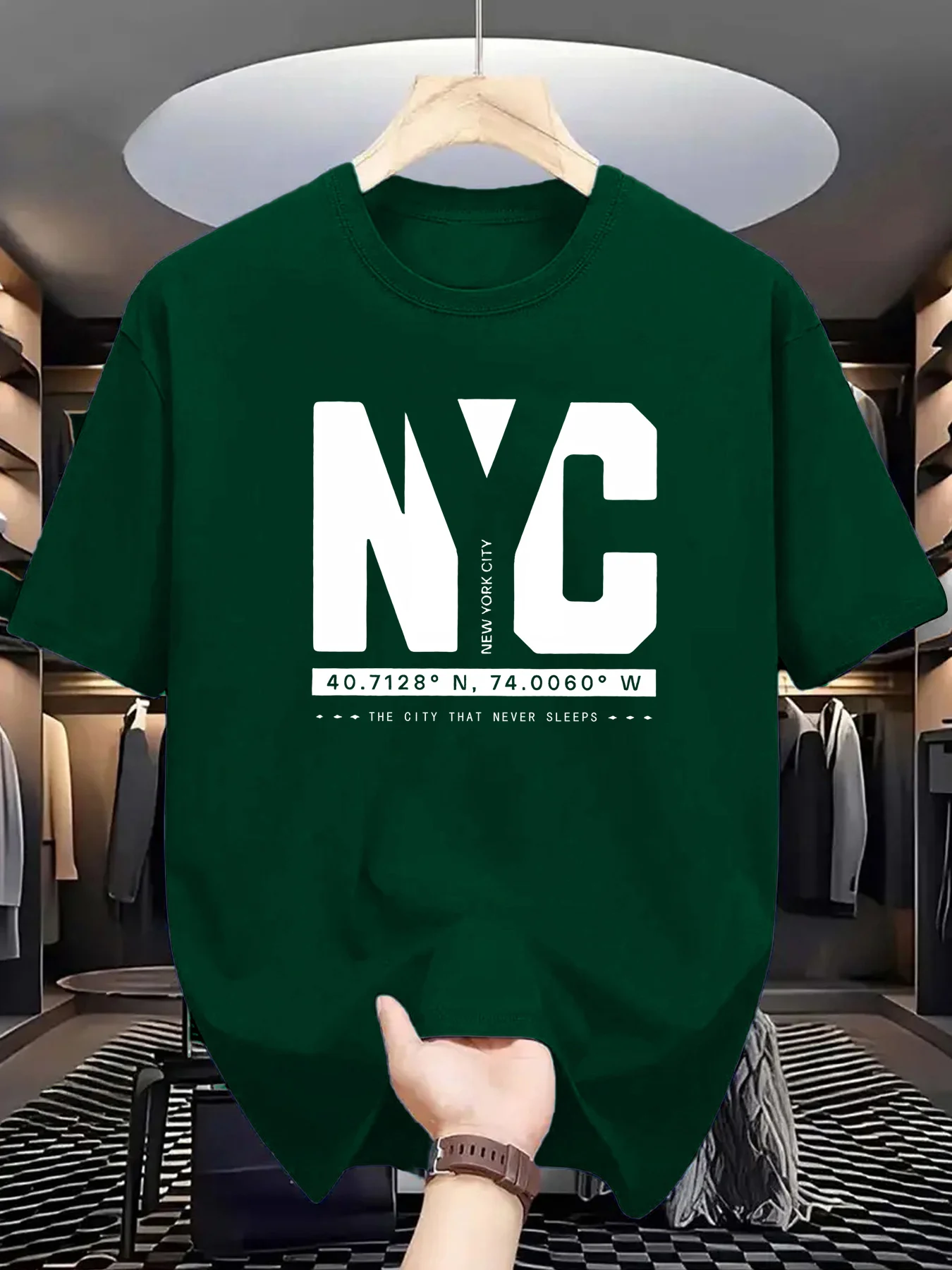 남성 여름 패션 트렌드 캐주얼 루즈핏 뉴욕 패턴 프린트 - Men'S Fashion New York 리뷰 및 가격