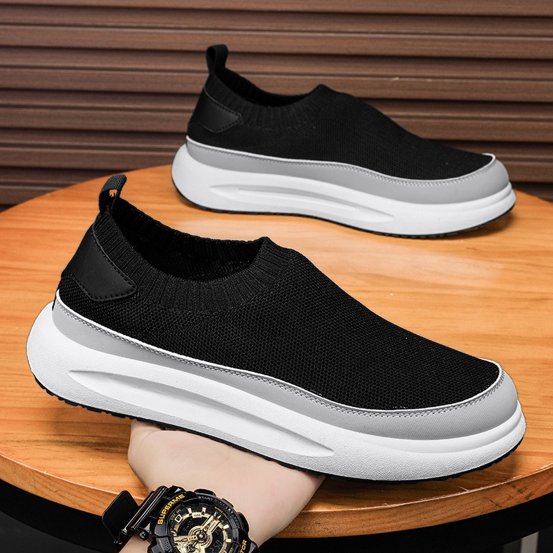 2025 신상 남성 신발 통기성 메쉬 캔버스화 패션 탄 - Mens Fashion Trainers 리뷰 및 가격