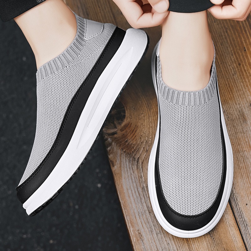 2025 신상 남성 신발 통기성 메쉬 캔버스화 패션 탄 - Mens Fashion Trainers 리뷰 및 가격
