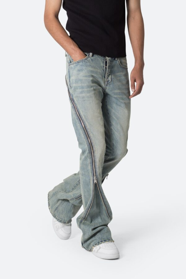 유럽풍 미국식 사계절 신상 남성 블랙 그레이 블루 단색 - Men'S Fashion Grey Jeans 리뷰 및 가격