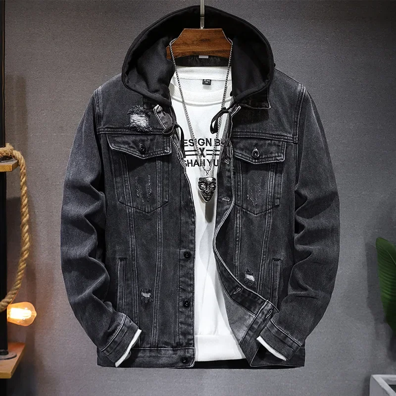 팝 스프링 가을 신상 남성 캐주얼 트렌디 워싱 그레이  - Men'S Fashion Grey Jeans 리뷰 및 가격