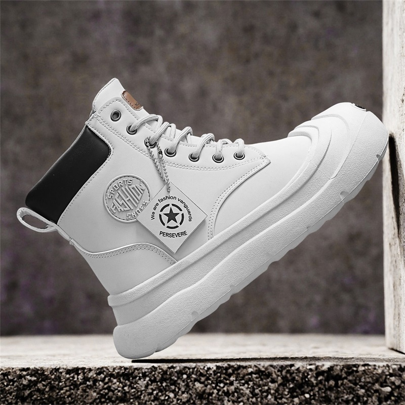 반바지 앵클 부츠 스타일리시하고 편안한 하이탑 남성 스 - Mens Fashion Trainers 리뷰 및 가격