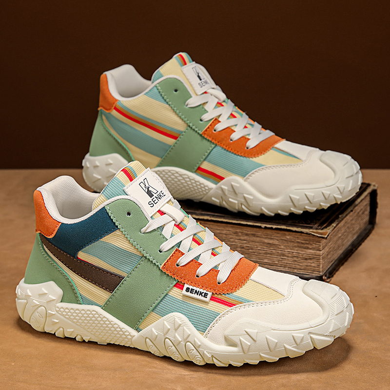세련된 디자인의 미끄럼 방지 기능이 있는 하이탑 메쉬  - Mens Fashion Trainers 리뷰 및 가격