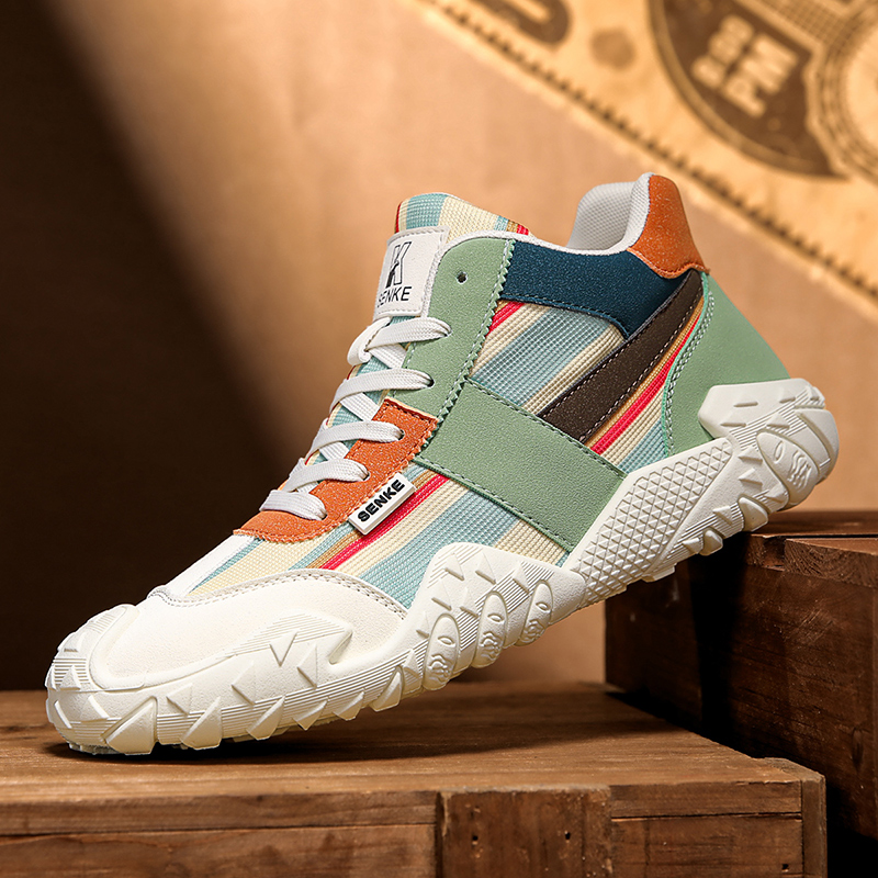 세련된 디자인의 미끄럼 방지 기능이 있는 하이탑 메쉬  - Mens Fashion Trainers 리뷰 및 가격