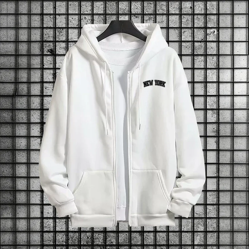 남성 트레이닝복 고품질 2026 봄 캐주얼 심플 패션  - Mens Fashion Zip Up Hoodies 리뷰 및 가격